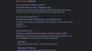 Fake Ethereum Denver website linked to notorious phishing wallet