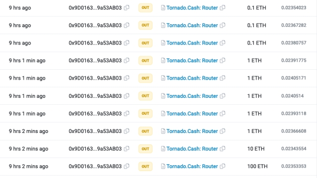 Lendhub protocol exploiters spotted shifting $3.85M into Tornado Cash