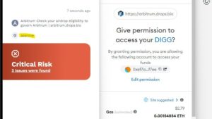 Beware of fake Arbitrum airdrops, community warns