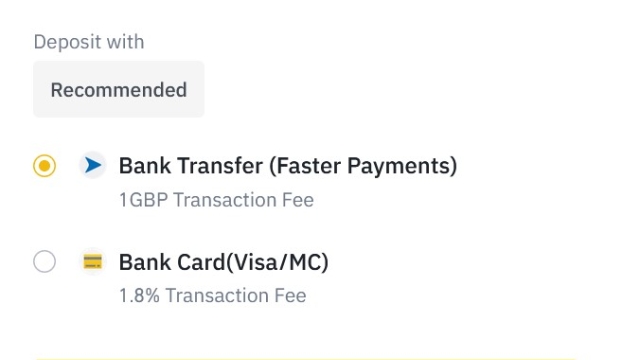 Binance to lose its British pound on- and off-ramp provider in 9 weeks