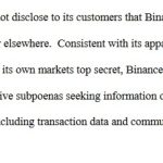 Breaking: Binance CEO CZ rejects allegations of market manipulation