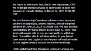 Crypto Biz: Mastercard opens network to USDC, OKX departs Canada, Bitcoin climbs