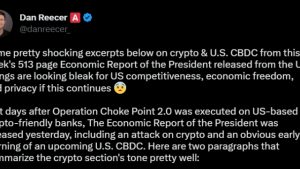 ‘Crypto FUD’ — Industry outraged as White House report slams crypto