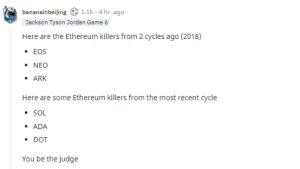 Do ‘Ethereum killers’ have a future? Here’s what the crypto community says