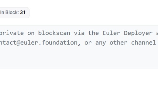 Euler Finance to enter talks with exploiter over the return of funds