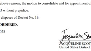 Judge refuses to consolidate class-action lawsuits against FTX