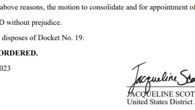 Judge refuses to consolidate class-action lawsuits against FTX