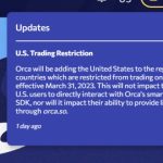 Orca DEX to block US users from trading with its interface