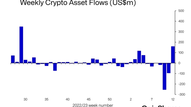 Traditional finance fears drive digital asset investment inflows to $160M