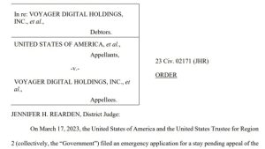 Voyager’s $1B sale to Binance.US put on hold by US court