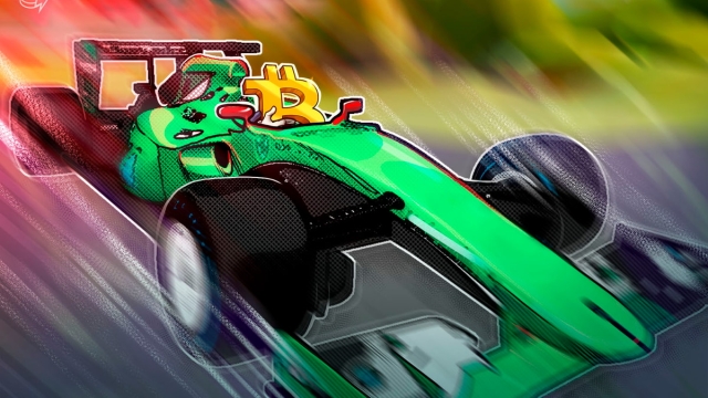 Bitcoin white paper makes its F1 racing debut on Kraken-sponsored car
