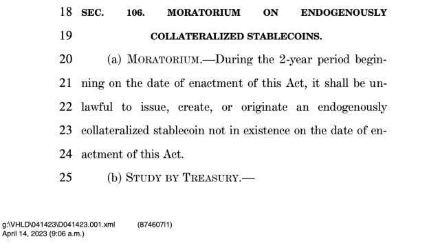 US Congress to introduce new draft bill for stablecoins