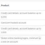 Darknet hackers are selling crypto accounts for as low as $30 a pop