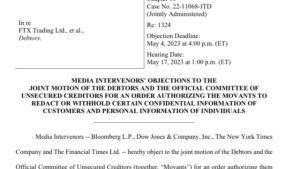 Mainstream media renew push for non-US FTX user identities