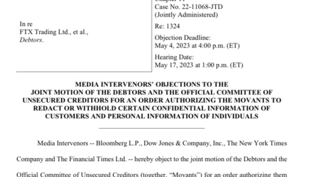 Mainstream media renew push for non-US FTX user identities