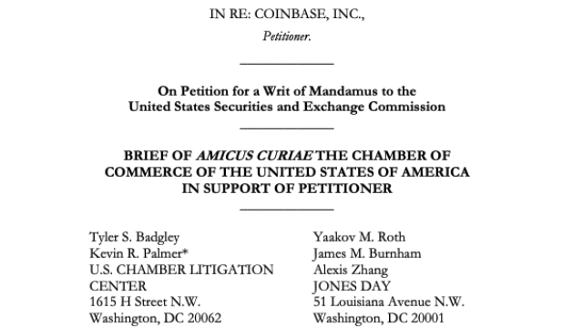 US Chamber of Commerce slams SEC’s ‘haphazard’ regulation efforts