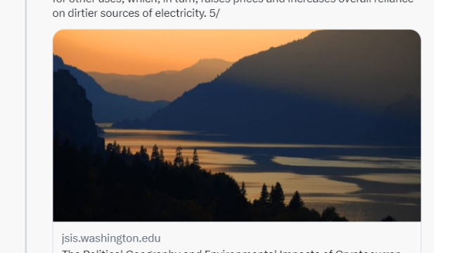 White House advisors renew push for 30% digital mining energy tax