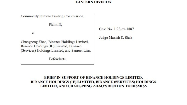 Binance, CZ challenge CFTC lawsuit, seek dismissal