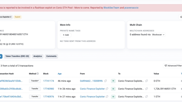 Curve omnipool platform Conic Finance hacked for $3.2M in ETH