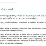European Banking Authority calls for early adoption of stablecoin standards