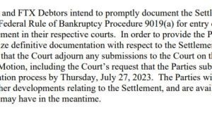 FTX, Genesis reach in-principle agreement to settle bankruptcy case