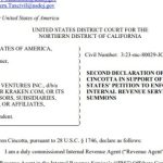 Kraken ordered by court to disclose user data to IRS for tax compliance