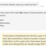 Binance adds fiat currency restrictions for Russian users
