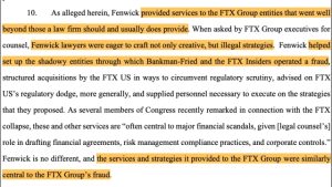 FTX’s former law firm hit with lawsuit alleging it set up shadowy entities