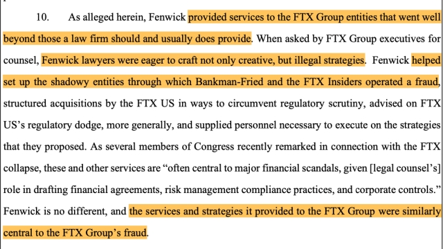 FTX’s former law firm hit with lawsuit alleging it set up shadowy entities