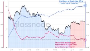 Is Bitcoin’s record-low volatility and decline in short-term holders a bull market signal?