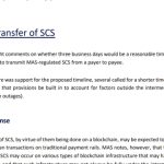 Singapore central bank says three business days is ‘timely transfer’ for stablecoins