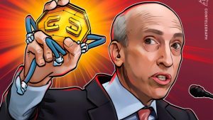Gensler testimony — Crypto enforcement actions driven by “wide-ranging noncompliance”