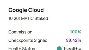 Google Cloud is now a validator on the Polygon network