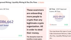 Phishing victim sends eye-watering $4.5M in USDT to scammer
