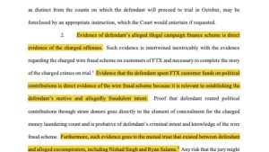Sam Bankman-Fried’s political donations can be surfaced in trial, rules judge