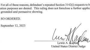 Sam Bankman-Fried’s temporary release request denied as trial date looms