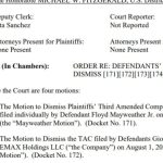 EMAX investors given third and final chance at celeb promo suit