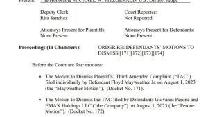 EMAX investors given third and final chance at celeb promo suit