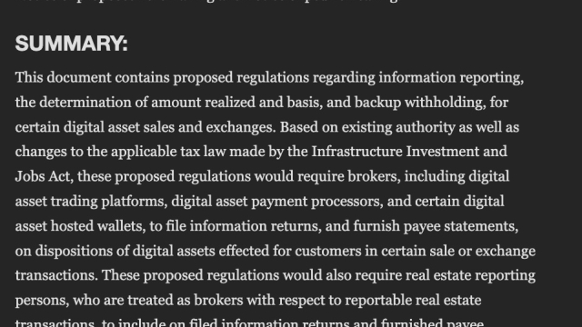 IRS proposes unprecedented data-collection on crypto users