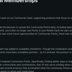 Reddit to wind down blockchain-based rewards service ‘Community Points’