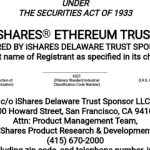 BlackRock files S-1 form for spot Ether ETF with SEC
