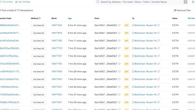 Breaking: Some Multichain transactions are confirmed as queue unwinds