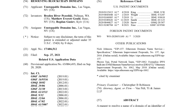 ENS developers urge Unstoppable Domains to drop patents or face lawsuit