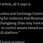 SEC still looking for potential FTX-style fraud at Binance.US: Report
