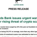 UK cryptocurrency scams jump 23%, young investors prime targets: Lloyds Bank